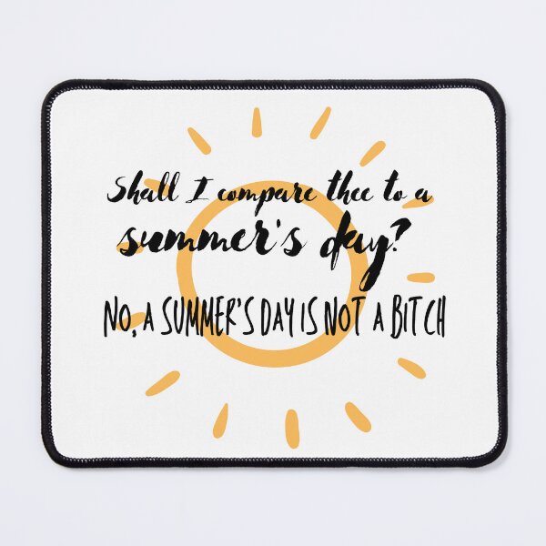 Item preview, Shall I Compare Thee to a Summer's Day? designed and sold by disgirl3.