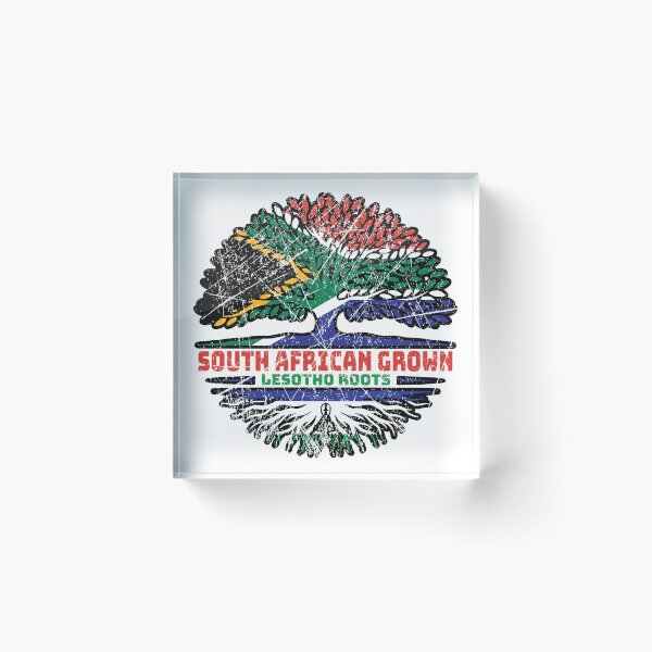 Item preview, Lesotho South African South Africa Tree Roots Flag designed and sold by FlagX.