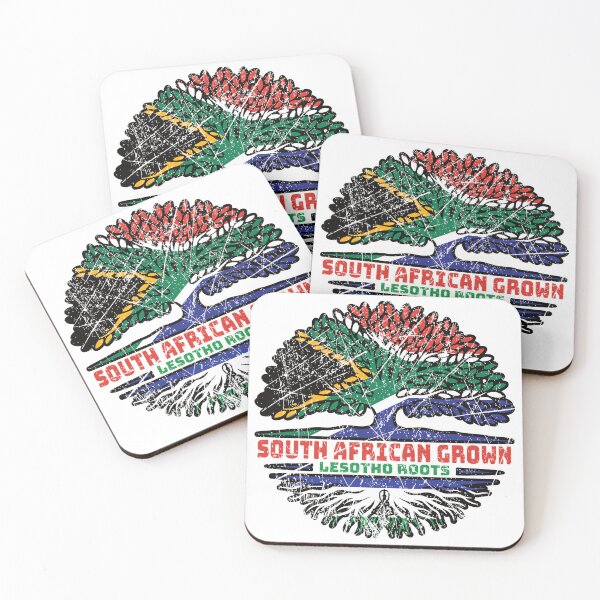 Item preview, Lesotho South African South Africa Tree Roots Flag designed and sold by FlagX.