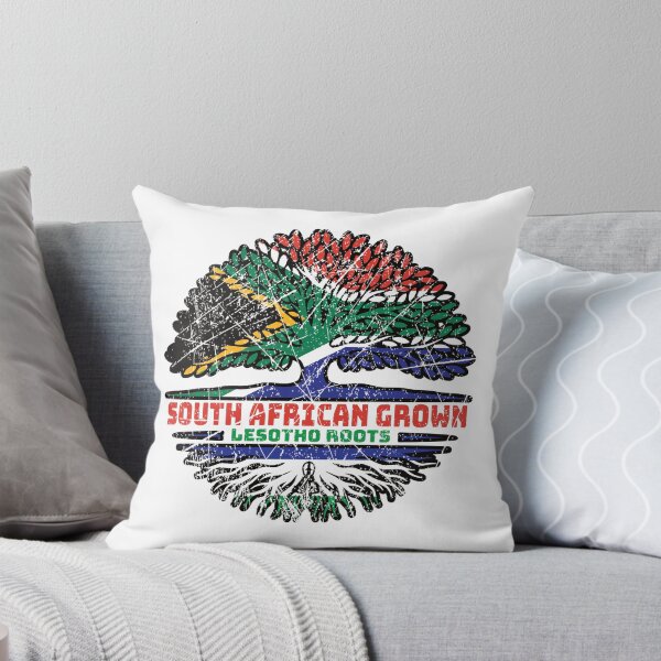 Item preview, Lesotho South African South Africa Tree Roots Flag designed and sold by FlagX.