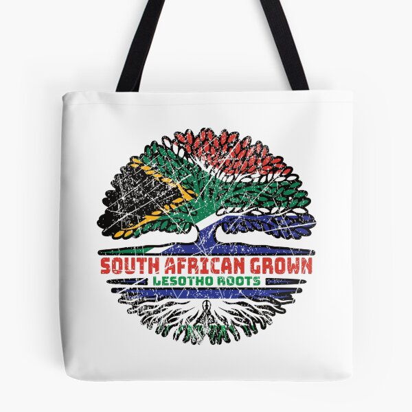 Item preview, Lesotho South African South Africa Tree Roots Flag designed and sold by FlagX.