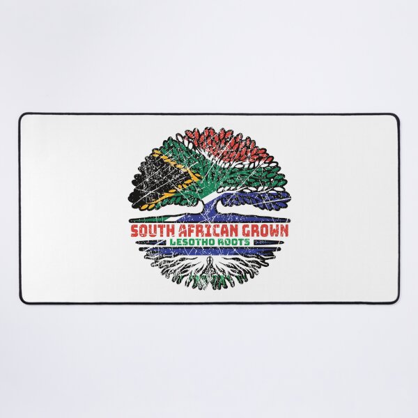 Item preview, Lesotho South African South Africa Tree Roots Flag designed and sold by FlagX.