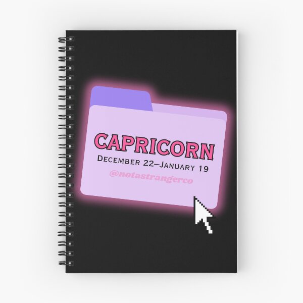 Item preview, Capricorn Purple File Folder designed and sold by notastranger.