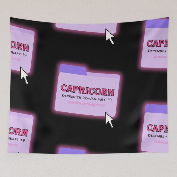 Item preview, Capricorn Purple File Folder designed and sold by notastranger.