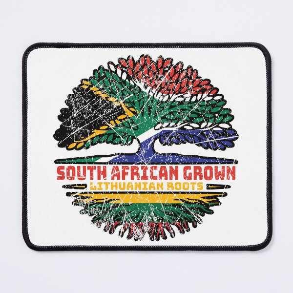 Item preview, Lithuania Lithuanian South African South Africa Tree Roots Flag designed and sold by FlagX.
