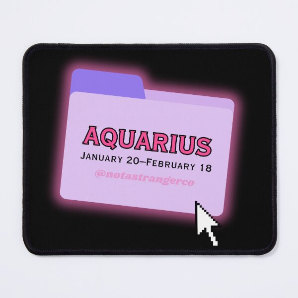 Item preview, Aquarius Purple File Folder designed and sold by notastranger.