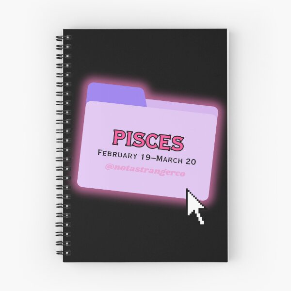 Item preview, Pisces Purple File Folder designed and sold by notastranger.