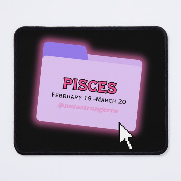 Item preview, Pisces Purple File Folder designed and sold by notastranger.