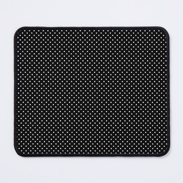 Item preview, White polka dots on a black background. designed and sold by My-fake-places.
