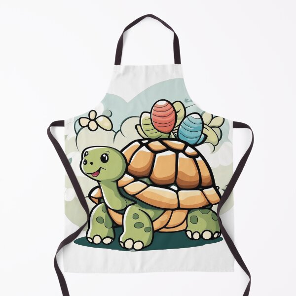 Item preview, Adorable Tortoise Cartoon Art Design Playful Animal Print designed and sold by comicc.