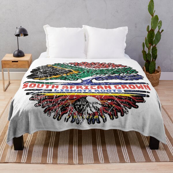 Item preview, Eswatini Liswati South African South Africa Tree Roots Flag designed and sold by FlagX.