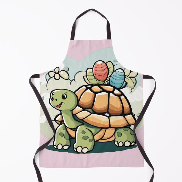 Item preview, Adorable Tortoise Cartoon Art Design Playful Animal Print designed and sold by comicc.