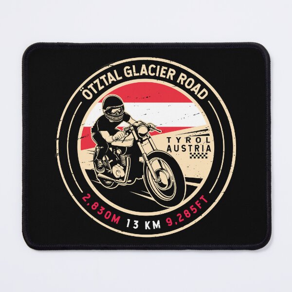 Item preview, Ötztal Glacier Road | Austria | Motorcycle designed and sold by KrisSidDesigns.
