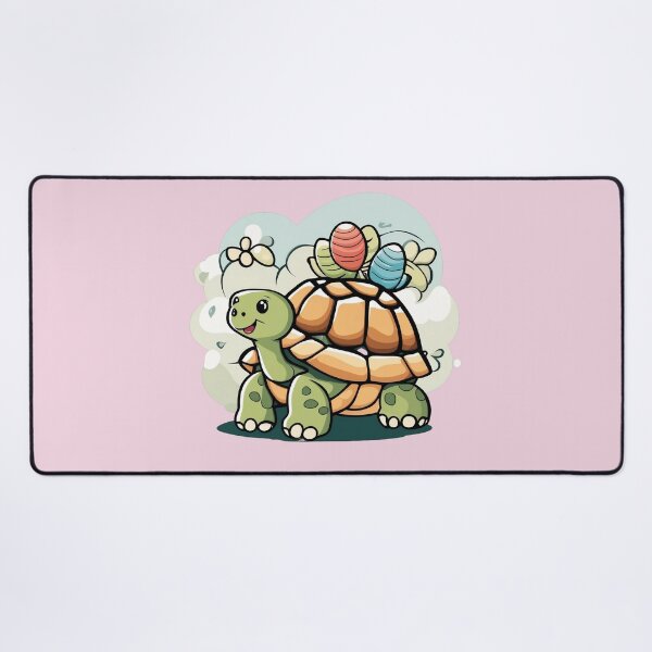 Item preview, Adorable Tortoise Cartoon Art Design Playful Animal Print designed and sold by comicc.