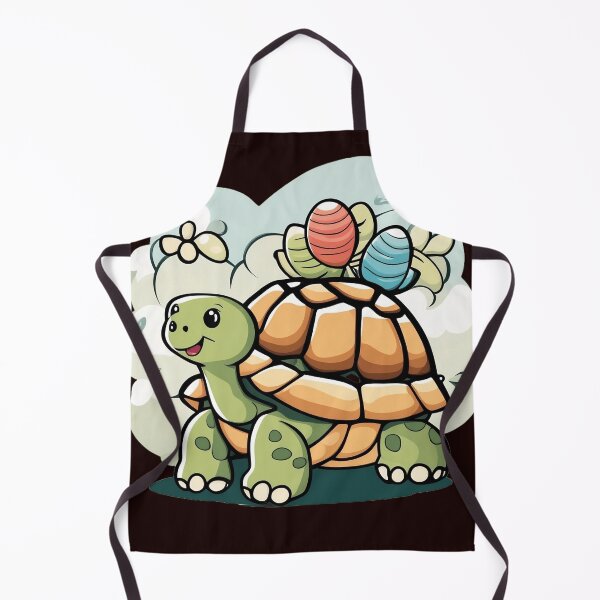 Item preview, Adorable Tortoise Cartoon Art Design Playful Animal Print designed and sold by comicc.