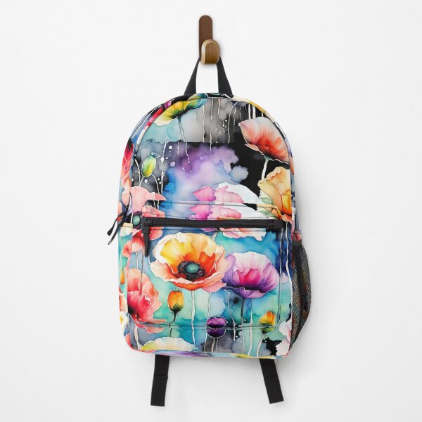 Item preview, Beautiful poppies in watercolor style, dancing in colors. designed and sold by Magixa.