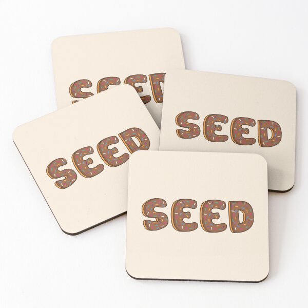 Item preview, Seed Word Shaped Like Chocolate Donuts  designed and sold by ITCHAWAWAA.