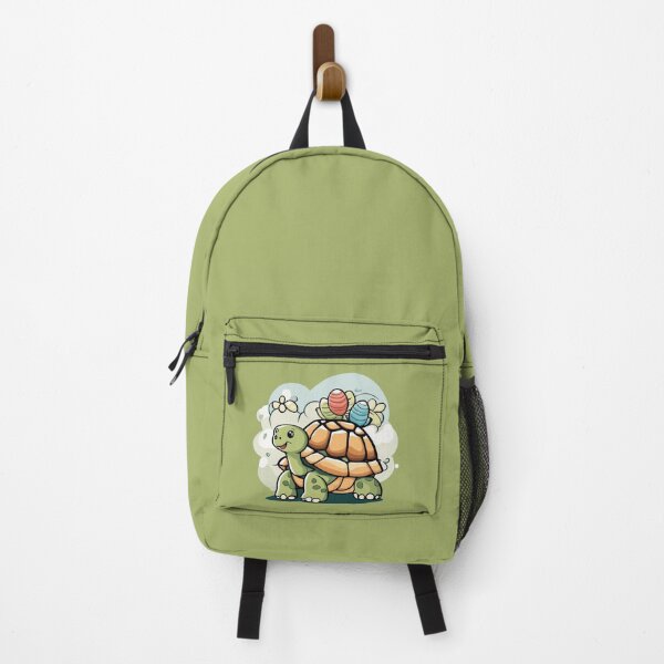 Item preview, Adorable Tortoise Cartoon Art Design Playful Animal Print designed and sold by comicc.
