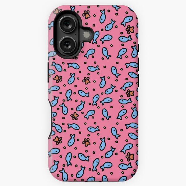 Cat's Dinner Cell Phone Case Pattern iPhone Tough Case