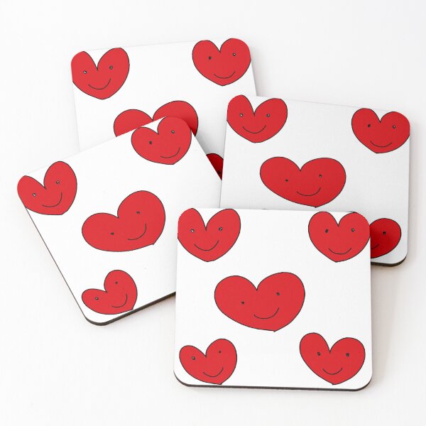 Item preview, cute red heart designed and sold by Artchara..