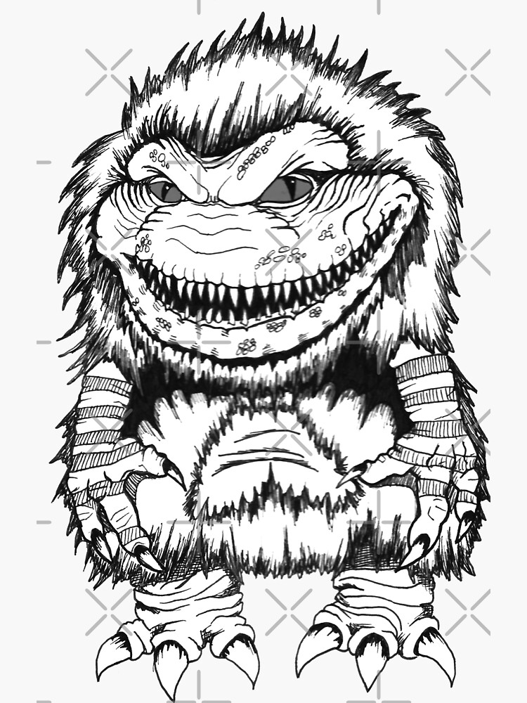 Thumbnail 3 of 3, Sticker, They Bite! designed and sold by burnd4life.