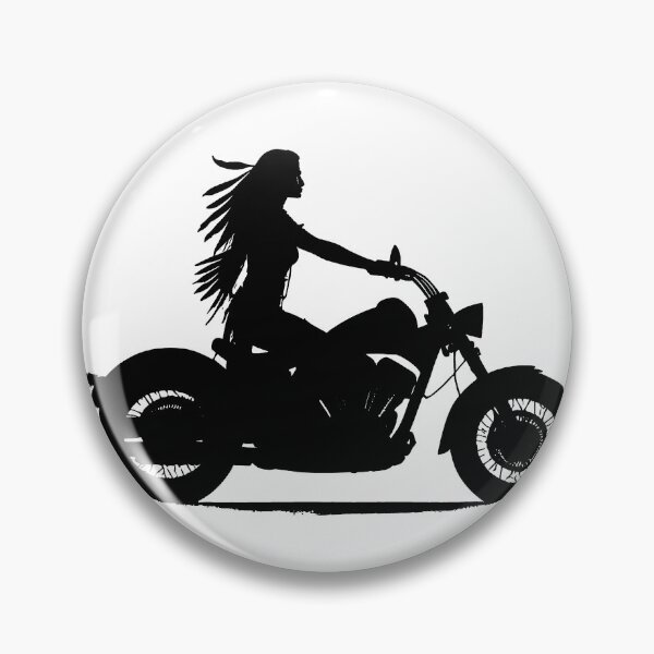 Artikelvorschau, Biker-Mädchen entworfen und verkauft von BLUEiceberg.