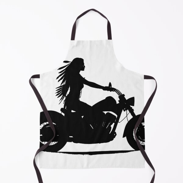 Item preview, biker girl designed and sold by BLUEiceberg.