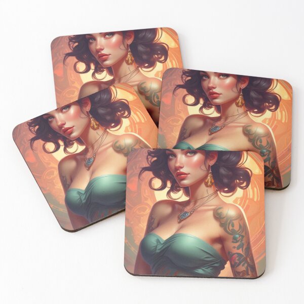 Item preview, Tattoo Pinup Girl  designed and sold by MatrixTattoo.