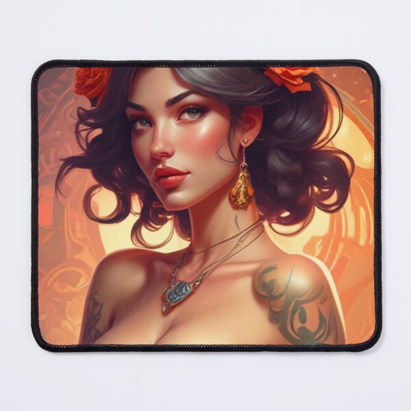 Item preview, Tattoo Pinup Girl  designed and sold by MatrixTattoo.
