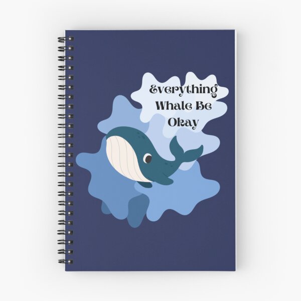 Item preview, Everything whale be ok designed and sold by Siren-Art.