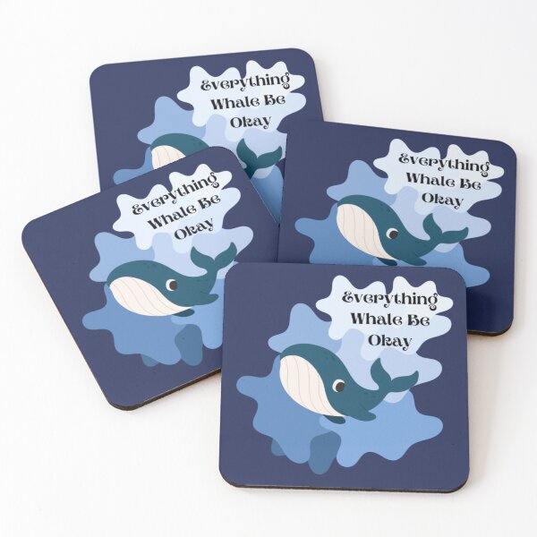 Item preview, Everything whale be ok designed and sold by Siren-Art.