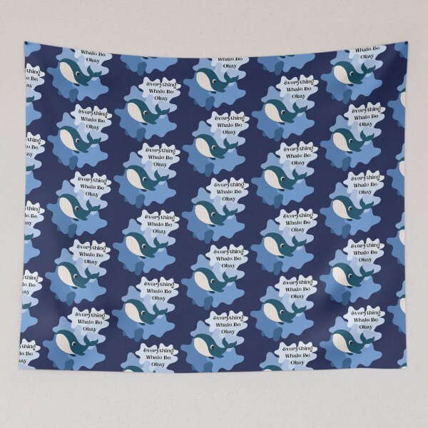 Item preview, Everything whale be ok designed and sold by Siren-Art.