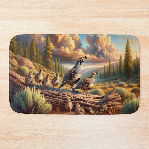 Item preview, California Quail Family designed and sold by M-Y-A-R-T-.