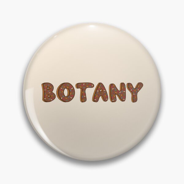 Item preview, Botany Word Shaped Like Chocolate Donuts  designed and sold by DonutsWords.