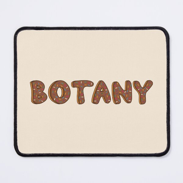 Item preview, Botany Word Shaped Like Chocolate Donuts designed and sold by DonutsWords.