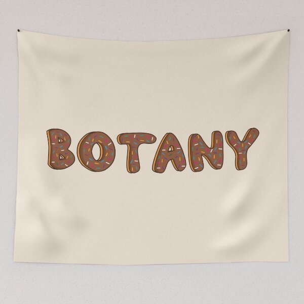 Item preview, Botany Word Shaped Like Chocolate Donuts  designed and sold by DonutsWords.
