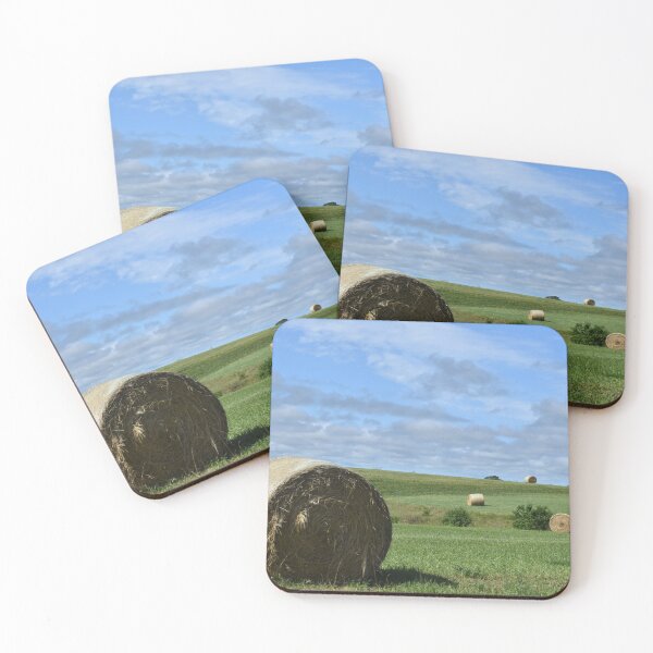 Item preview, Hay Bales in a Farm Field designed and sold by SEEphotos7171.
