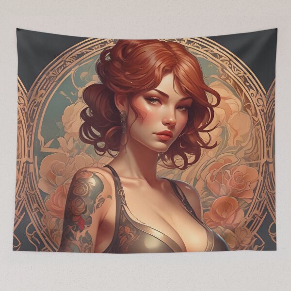 Item preview, Tattoo Pinup  designed and sold by MatrixTattoo.