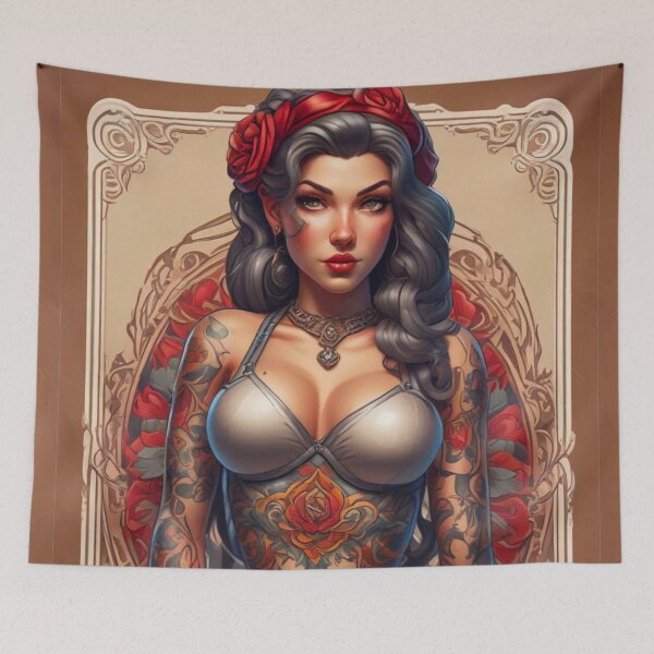 Item preview, The Tattoo Pinup  designed and sold by MatrixTattoo.