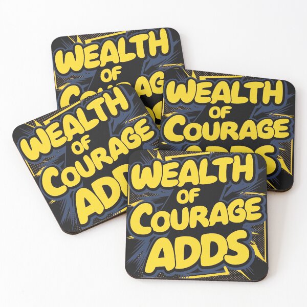 Item preview, Wealth of courage adds designed and sold by AnimalsDH305.