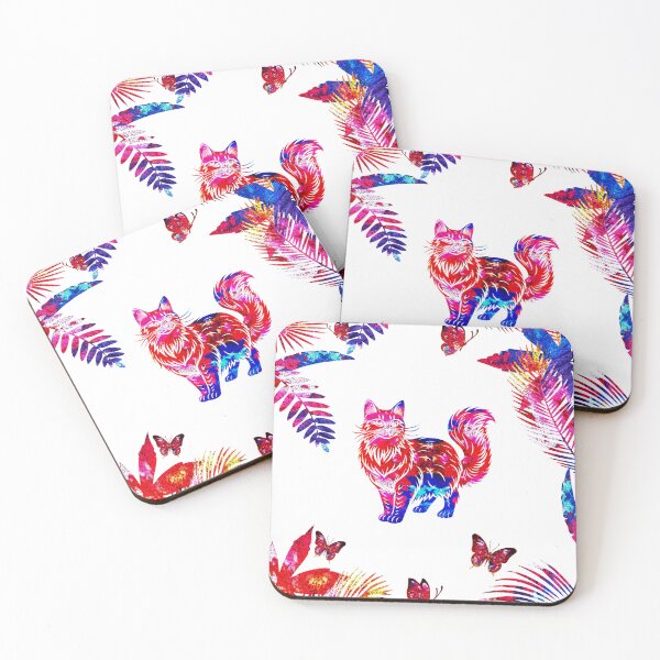 Item preview, Colorful Cute Cat For Cat Cat Lover Cat owner  designed and sold by Creat-Des.