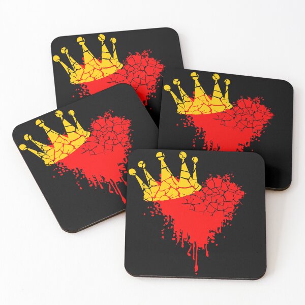 Item preview, busted crown, broken heart, still a queen designed and sold by FACELESS MONKEY.