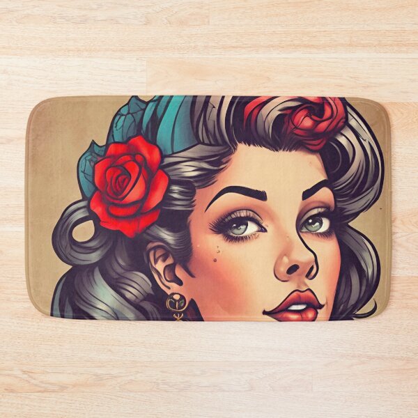 Item preview, Pinup Girl Tattoo designed and sold by MatrixTattoo.
