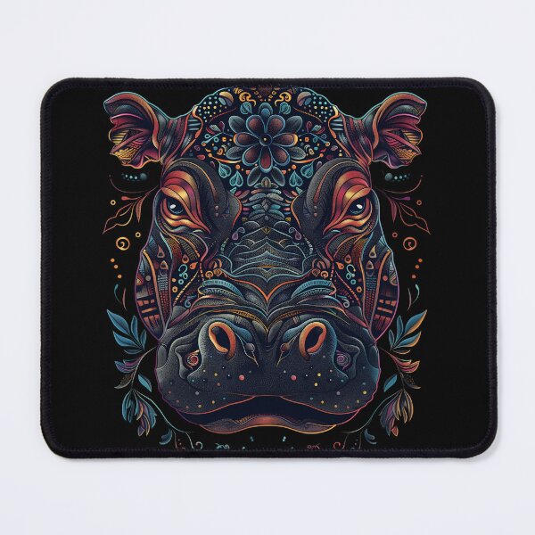 Item preview, Stylized Hippo designed and sold by HarmonyTheKoala.