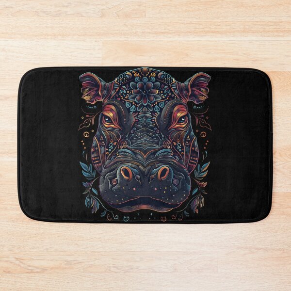 Item preview, Stylized Hippo designed and sold by HarmonyTheKoala.