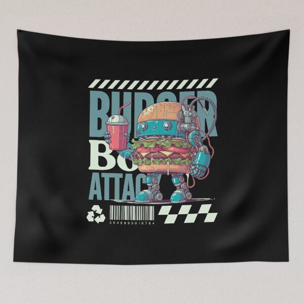 Item preview, Burger bot attack designed and sold by Peerless-Prime.