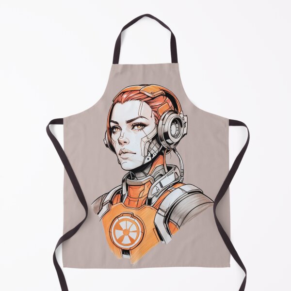 Aperçu de l'œuvre Cyborg Girl créée et vendue par ArtCraftLab.