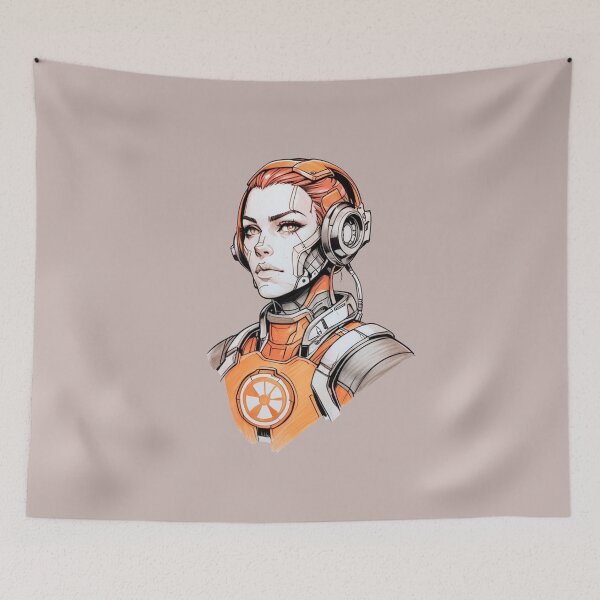 Item preview, Chica cyborg designed and sold by ArtCraftLab.