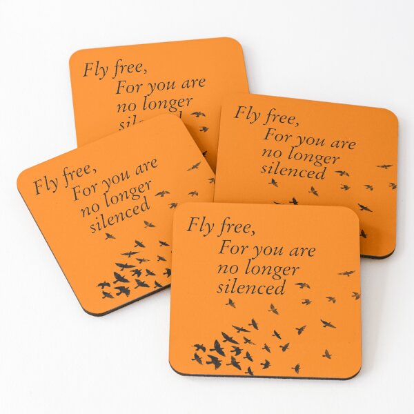 Item preview, Fly free, no longer silenced, orange shirt day designed and sold by Jessiecrow87.