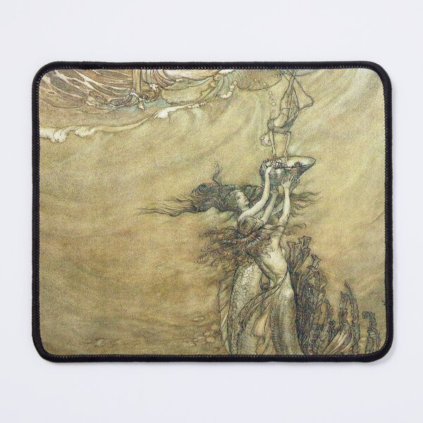 Item preview, Mermaids - Jewels from the Deep - Arthur Rackham designed and sold by forgottenbeauty.